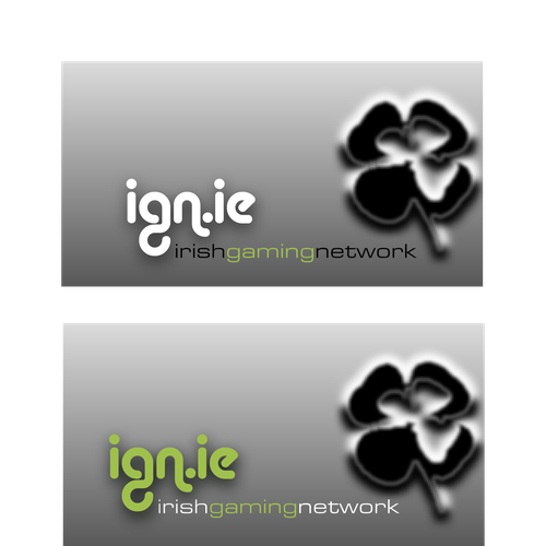 Irish Gaming Network Design by sandrawoz