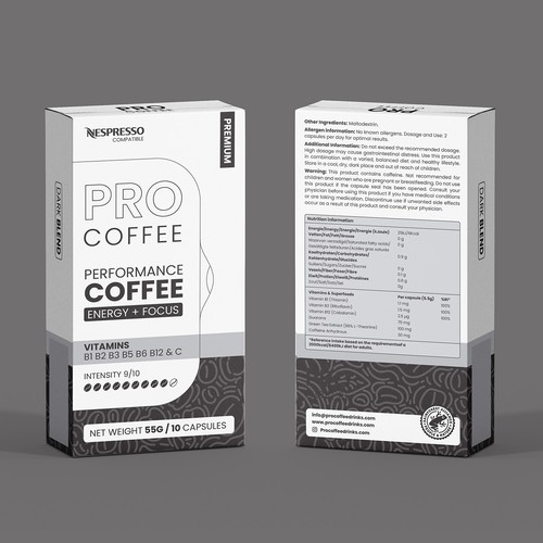 Design Performance Coffee Packaging Design by Experiva