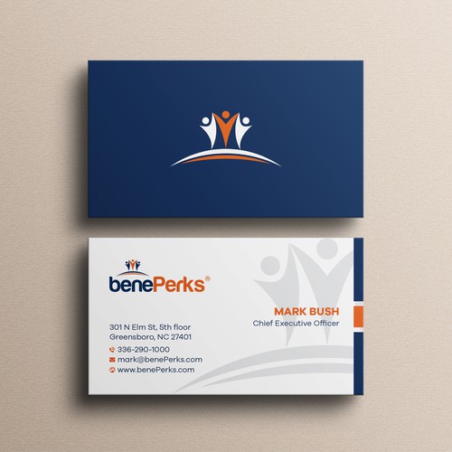 Biz Cards for fast growing company Design by Birendra Chandra Das