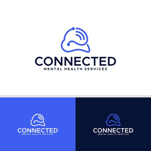 Design a professional, warm, and inviting logo for a mental health practice Design by StudioJack