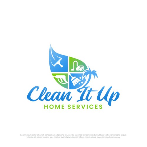 Design Bold eye catching logo for cleaning business por MagsArt