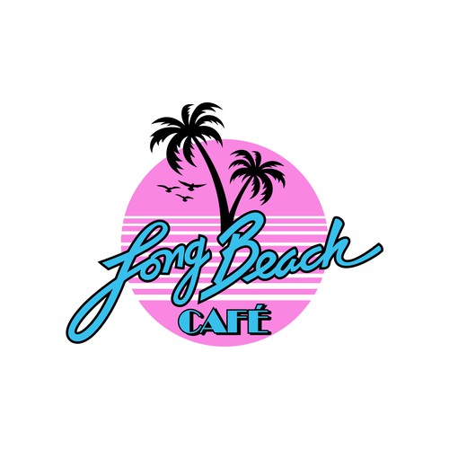 "Long Beach Café Logo “Coffee Shop”" winning  by JayaSenantiasa