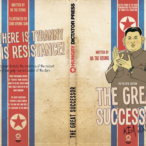 Design di book cover for Hungry Dictator Press di Zhanna