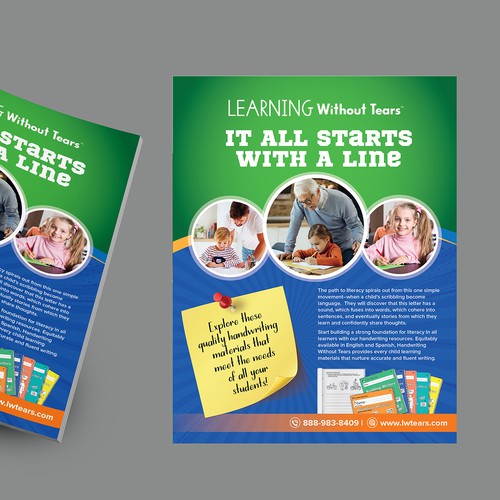 We need a powerful new design to visually represent our new product tagline Design by Create4Design