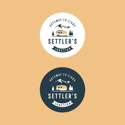 Logo Design for Settler's Junction RV Resort Design by J4$on