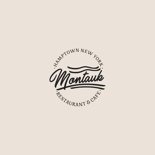 Montauk Logo Design by Rizqiaminwidya