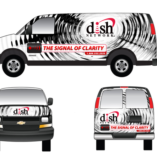 Design V&S 002 ~ REDESIGN THE DISH NETWORK INSTALLATION FLEET por pixelpicasso