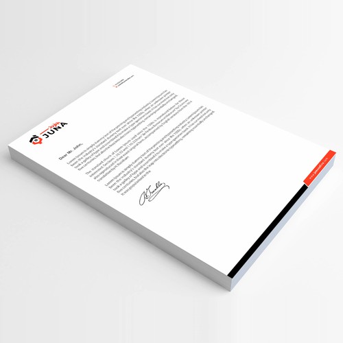 Papelería propuesta en el concurso por thinkweb art