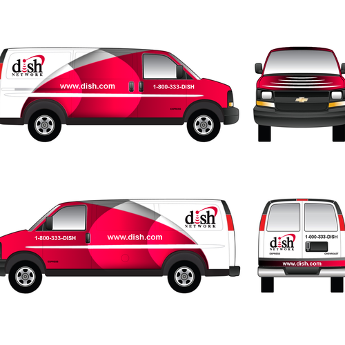 V&S 002 ~ REDESIGN THE DISH NETWORK INSTALLATION FLEET Design por Rodney de Vries