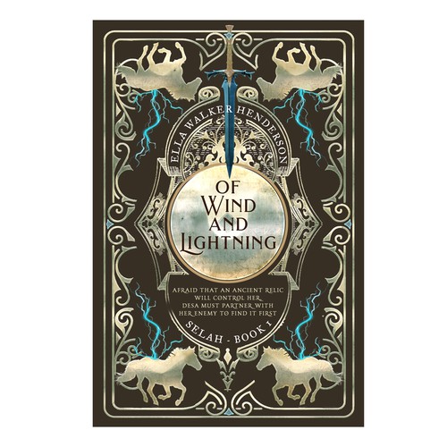 Fantasy book cover design Design by dienel96