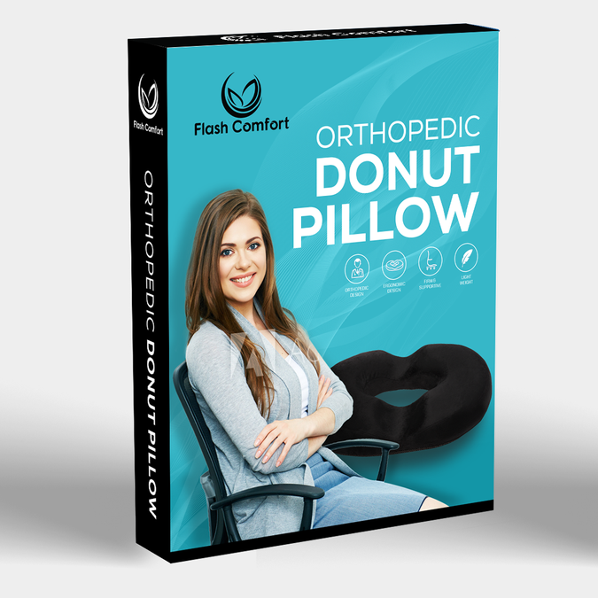 Donut Pillow Packaging Design Product Packaging Contest