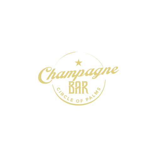 Design Luxury and modern Champagne Bar logo por Ale!StudioDesign