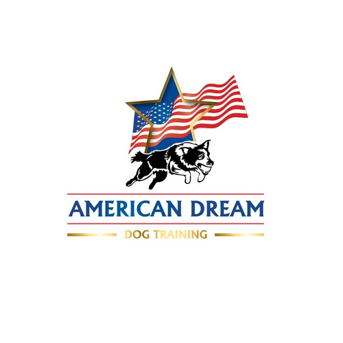 American Dream Dog Training needs a new logo Réalisé par modeluxdesign