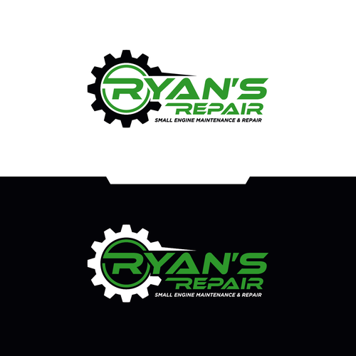 design a minimalist lawn mower repair logo to target homeowners Design by ryART