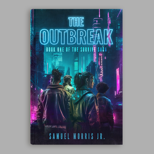 Sci-fi book cover with horror elements needed. Design by ZeppelinDG