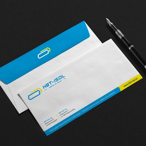 Implement the new logo on all our business papers Design by (VEER)