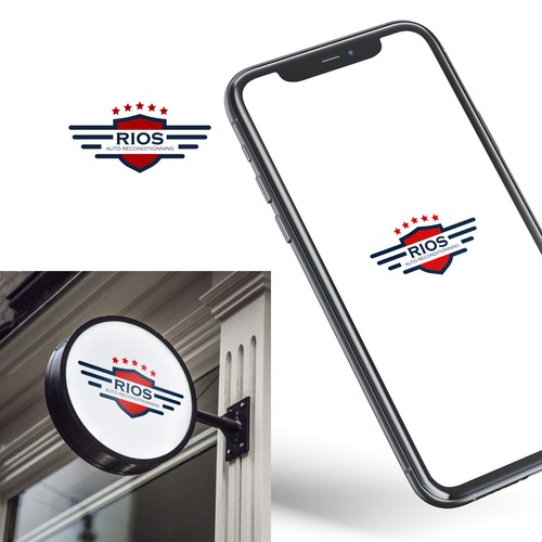 Auto body paint shop needs a cool logo for their business Design by Fabricio Grijó