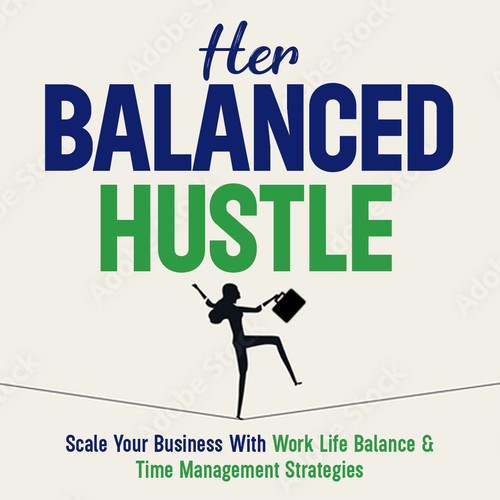 Her Balanced Hustle Cover Art Design by Zaisun