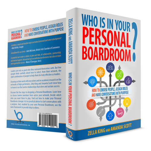 Design a book cover for "Who is in your Personal Boardroom?" Design by ▼Alex Tibio♾️