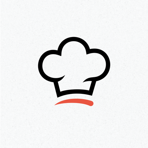 "CHEF": Food & Cooking Social Media Logo Design by BRGHT✦