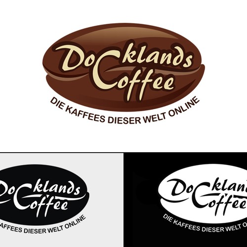 Create the next logo for Docklands-Coffee Diseño de DKS