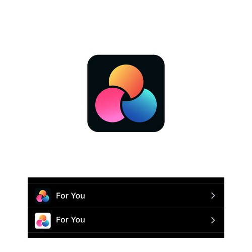 For You social media algorithm icon (app icon) Design von Luckart.id