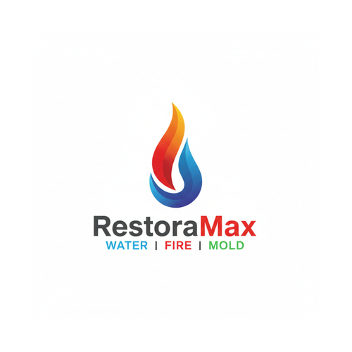 Restoration Company Branding. Design by Tridvit Design
