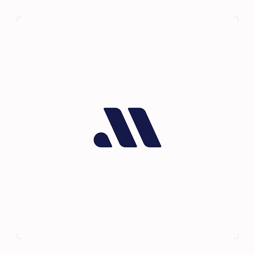 Very simple design. Just the letter M Design by VisibleGravity™