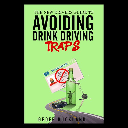 "Need an impactful cover for a book aimed at stopping young drivers from drink driving" Design by morningzeenia