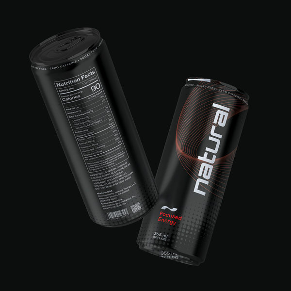 Premium Minimal Energy Drink Can Design (Clean, Modern, Timeless)