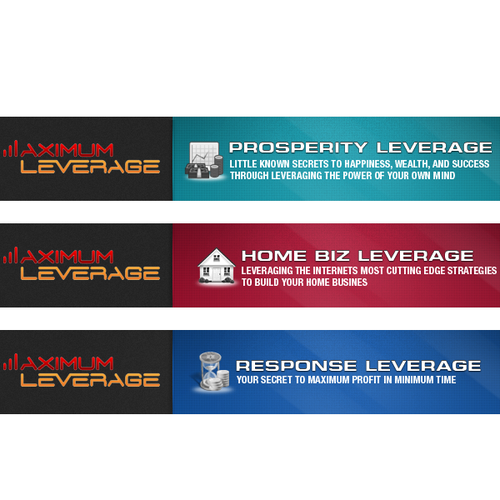 Maximum Leverage needs a new banner ad Ontwerp door cucgachvn