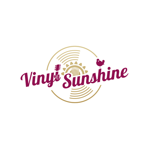 Vinyl Sunshine needs an uplifting retro, 60s/70s BAND logo Design by logologoan