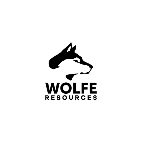 Create a simple but stylish wolf logo for Wolfe Resources | Logo design ...