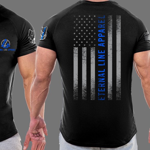 thin blue line t shirt designs