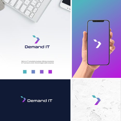 Design a logo for a modern & professional IT-consultancy business! Design by Wanpis