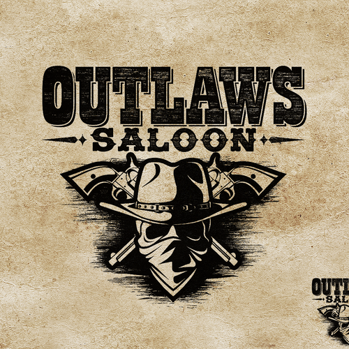 Help Outlaws Saloon with a new logo | Logo design contest