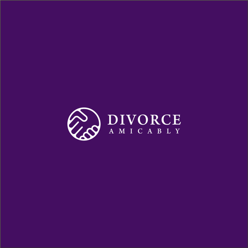 Logo for a new, healthy way for reasonable people to divorce Design by kunz