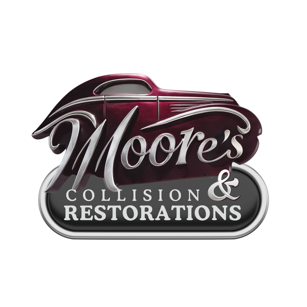 3D logo for Antique car Restoration Garage 