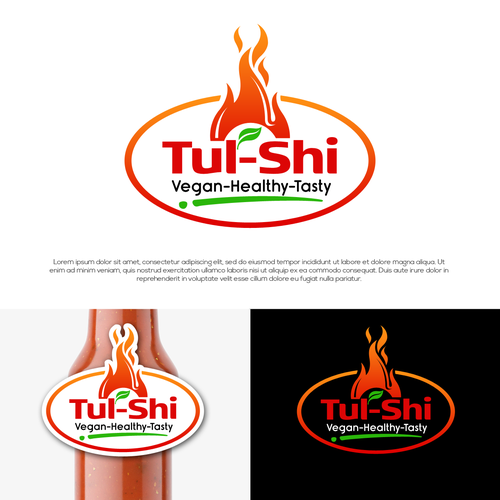 I need a logo on my new sauce product. It should be a mouth watering logo Design by Blue Day™