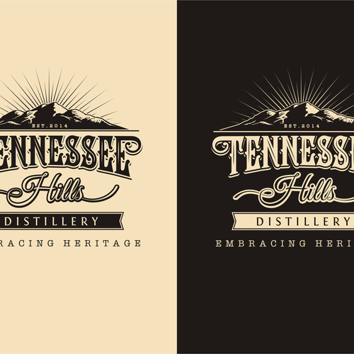 Design di Tennessee Hills Distillery Logo Design Contest di Zvucifantasticno