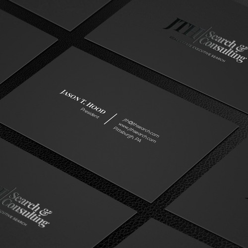 Design Business Card Design for Executive Search Firm por CilioLab✦