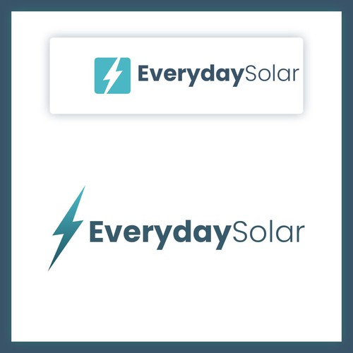 Everyday Solar Logo Design Design by Abuzar_Studio™