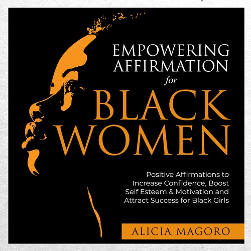 Designs | Affirmations for black women book cover | Book cover contest