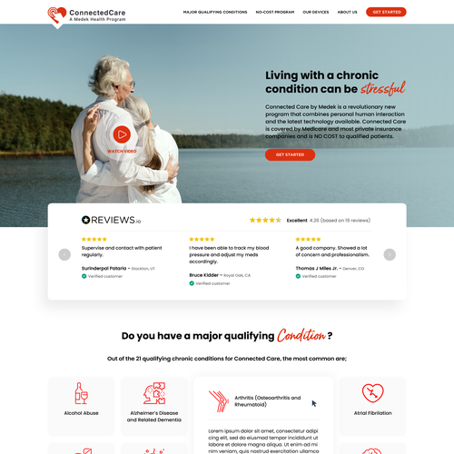 We need a stunning website redesign for Connected Care Design by -xxia-