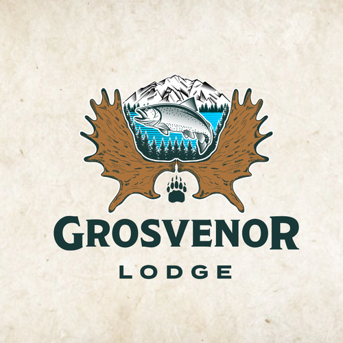 Logo Design for Remote Alaskan Fishing Lodge Design by Zept'ID99™