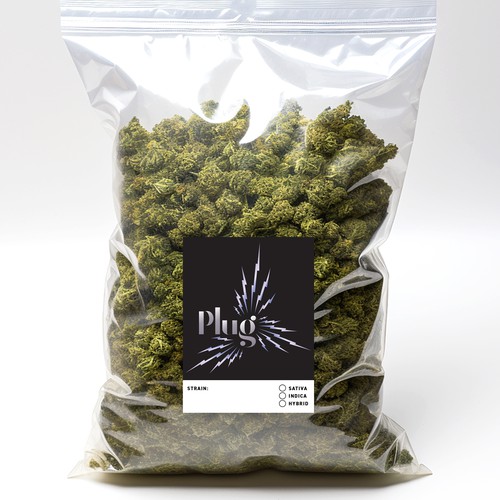 Design an urban looking label for a cannabis street brand that specializes in bulk flower sales Design by HollyMcA