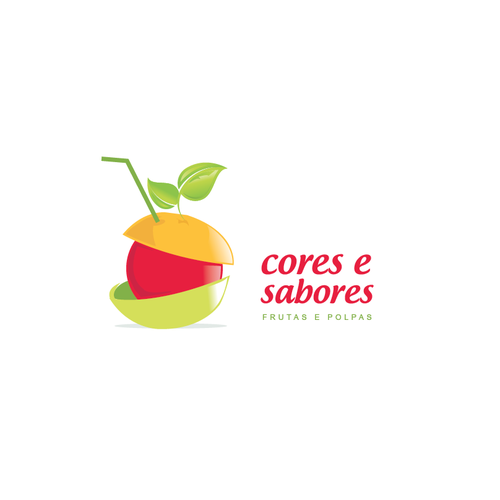 'Cores e Sabores', A Fresh Fruits Company Needs a Logo Logo design