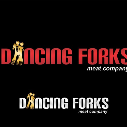 New logo wanted for Dancing Forks Meat Company Diseño de Songv™