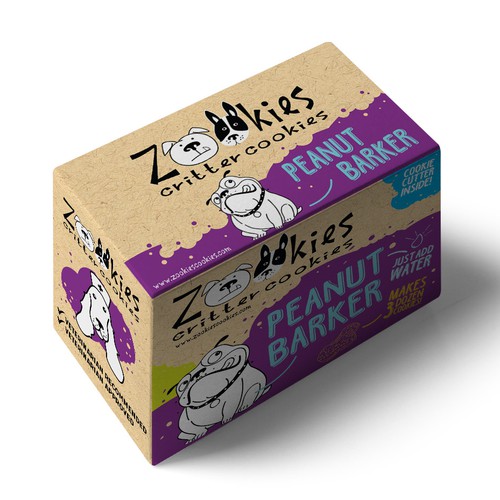 Zookies Cookies Product packaging contest