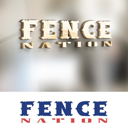 I need a strong logo for fence installation company. Design by Zahid2511